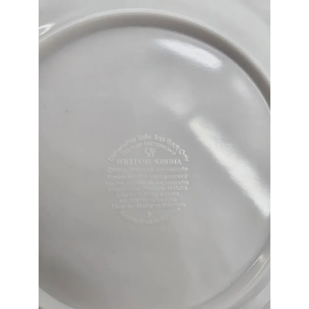 4 Williams Sonoma Sicily Melamine Salad Plates 8.5